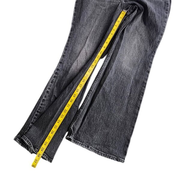 Levi's Womens 70's High Flare Jeans, Grey Wash, Wide Leg, Denim, Size 30 - Picture 5 of 10